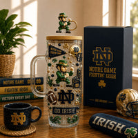 South Bend Irish Football Bling 40oz Tumbler