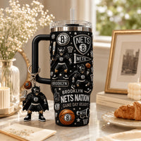 Brooklyn Basketball Aurora 40oz Tumbler