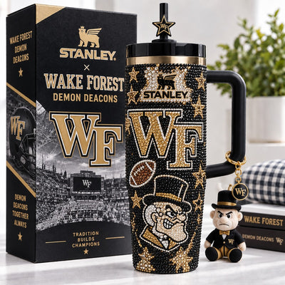Wake Forest Deacon Gilded 40oz Tumbler