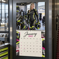 Superbike Pin Up Queens 2027 Wall Calendar