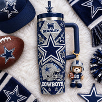 Dallas Football Luxe 40oz Tumbler