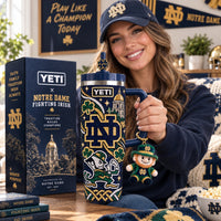 South Bend Irish Football Aurora 40oz Tumbler