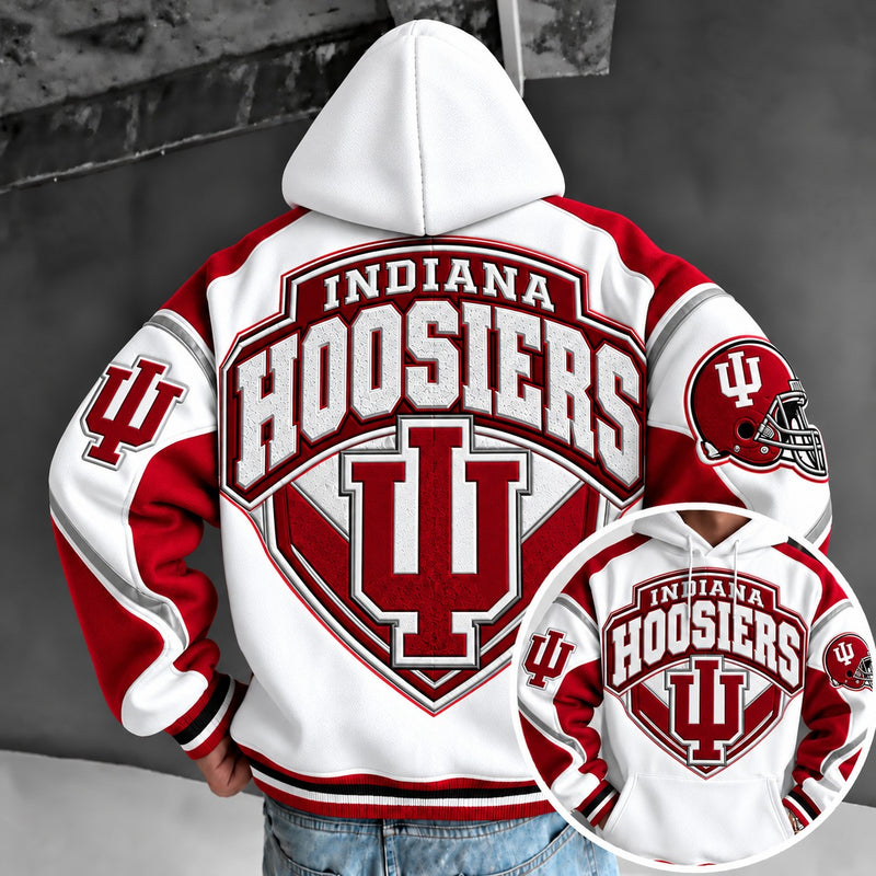 Indiana Football Fan 3D Print Hoodie