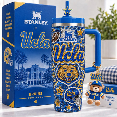 UCLA Bruin Football Gilded 40oz Tumbler