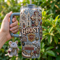 Dark Gothic Ritual Bling 40oz Tumbler