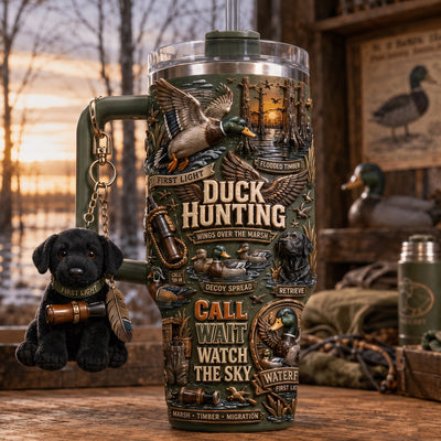 Duck Hunting Marsh Bling 40oz Tumbler