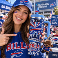 Buffalo Football Starry 40oz Tumbler