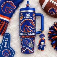 Boise Bronco Football Jewel 40oz Tumbler