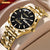 TRUMP Watch 2025 Luxury Gold – Midnight Black Dial  – Gold Watch for Men