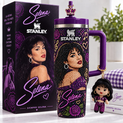 Tejano Music Queen Starry 40oz Tumbler