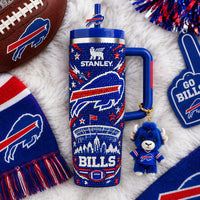 Buffalo Football Jewel 40oz Tumbler