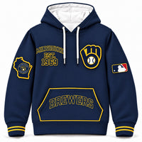 Milwaukee Pouch Baseball Hoodie