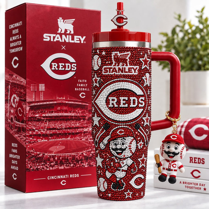 Cincinnati Baseball Gilded 40oz Tumbler