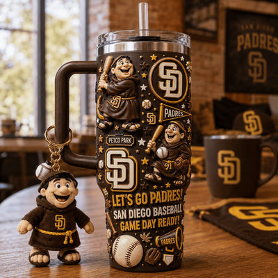 San Diego Baseball Dazzle 40oz Tumbler