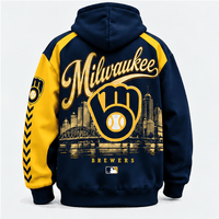 Milwaukee Baseball Varsity Skyline Hoodie