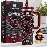 South Carolina Gamecock Luxe 40oz Tumbler