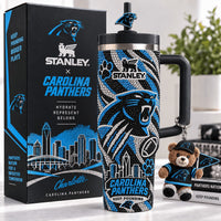 Carolina Football Gilded 40oz Tumbler
