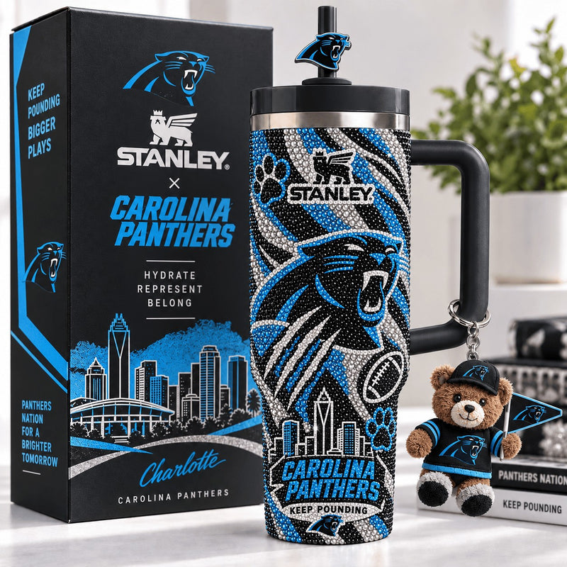 Carolina Football Gilded 40oz Tumbler