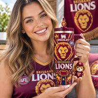Brisbane Football Glam 40oz Tumbler