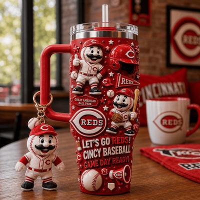 Cincinnati Baseball Luxe 40oz Tumbler