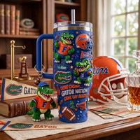 Gainesville Gator Football Aurora 40oz Tumbler