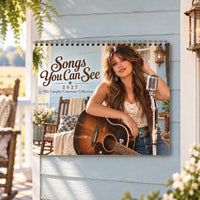 Songs You Can See 2027 Wall Calendar