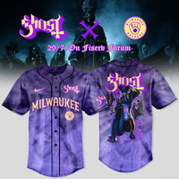 Milwaukee Occult Rock Night Purple Baseball Jersey