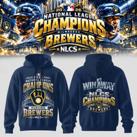 Milwaukee Win Away Navy Baseball Hoodie