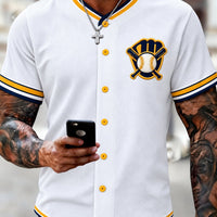 Milwaukee Ball In Glove Baseball Jersey