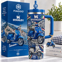 Italian City Scooter Dazzle 40oz Tumbler