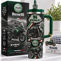 Italian Motorcycle Gilded 40oz Tumbler