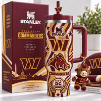 Washington Football Gilded 40oz Tumbler