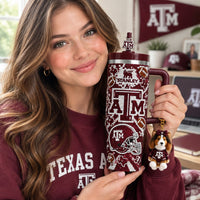Texas Aggie Football Luxe 40oz Tumbler