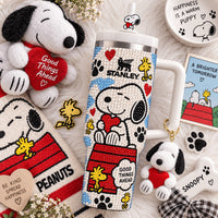 Happy Beagle Bird Bling 40oz Tumbler