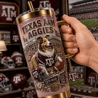 Texas Aggie Football Jewel 40oz Tumbler