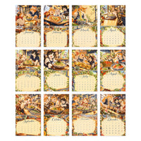 Purr and Noodle 2027 Wall Calendar