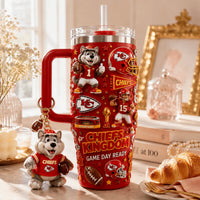 Kansas City Football Jewel 40oz Tumbler