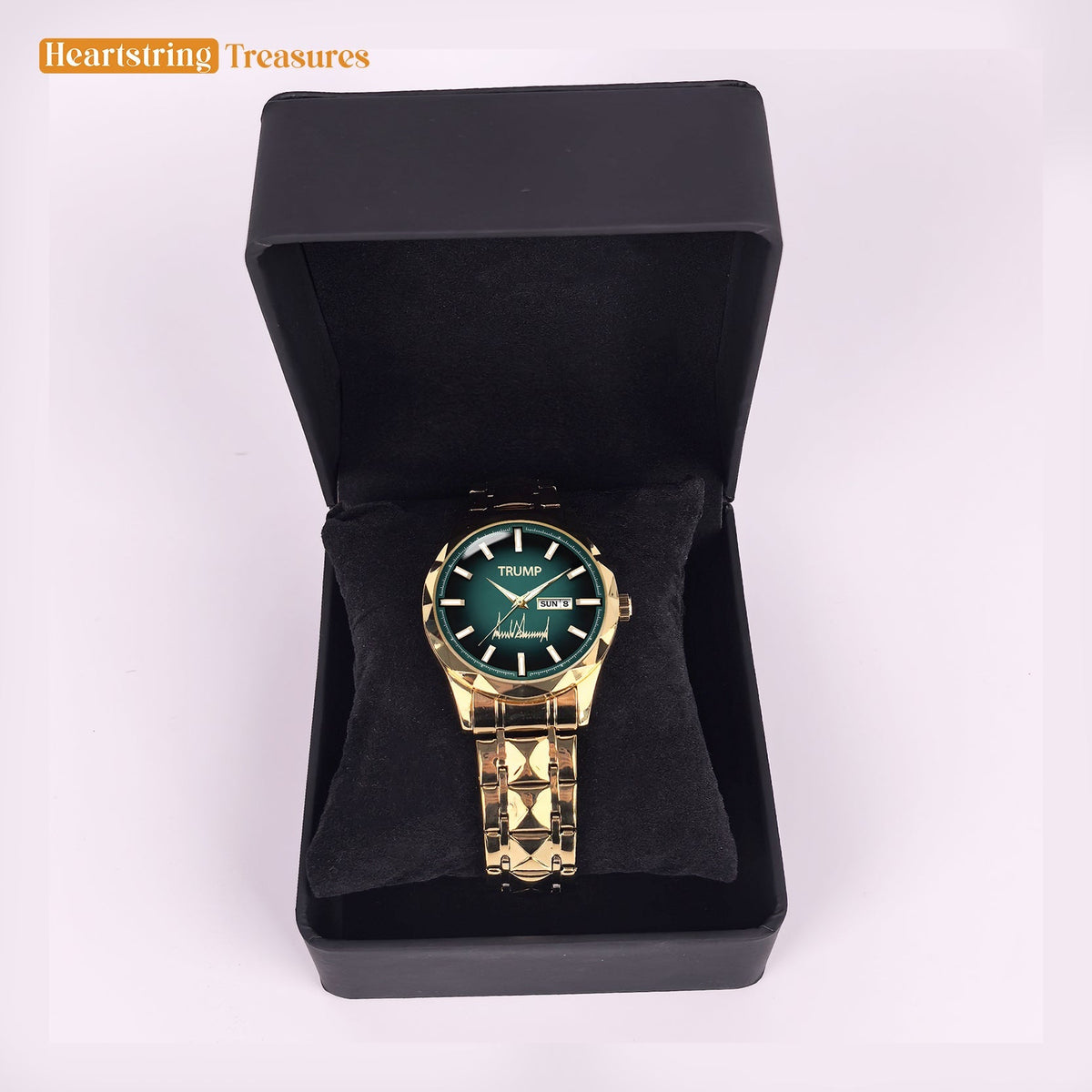 TRUMP Watch 2025 - Green Vortex - Gift Watch for Fans