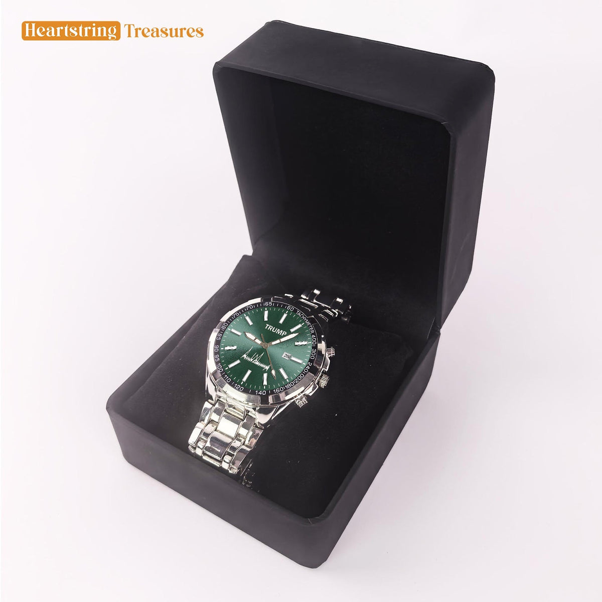 TRUMP Watch 2025 - Emerald Glow Dial - Gift Watch for Fans
