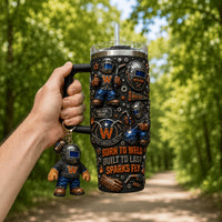 Welder Sparks Trade Bling 40oz Tumbler