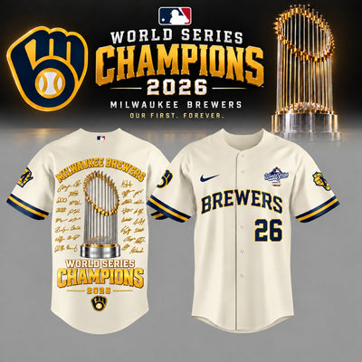 Milwaukee Cream Baseball Jersey