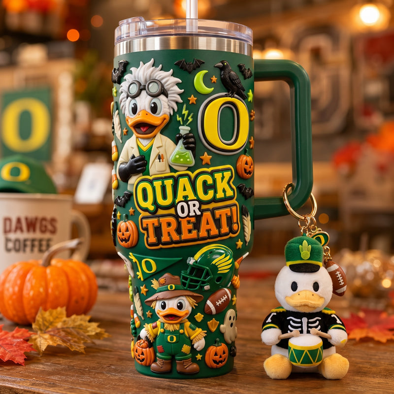 Eugene Duck Football Luxe 40oz Tumbler