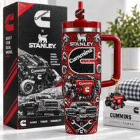 Diesel Power Engine Luxe 40oz Tumbler