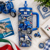 Italian City Scooter Dazzle 40oz Tumbler