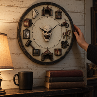Silent Clown Story Wall Clock