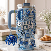 Blue Pop Icon Starry 40oz Tumbler