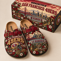 San Francisco Gameday Bloom Clogs