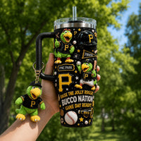 Pittsburgh Baseball Starry 40oz Tumbler
