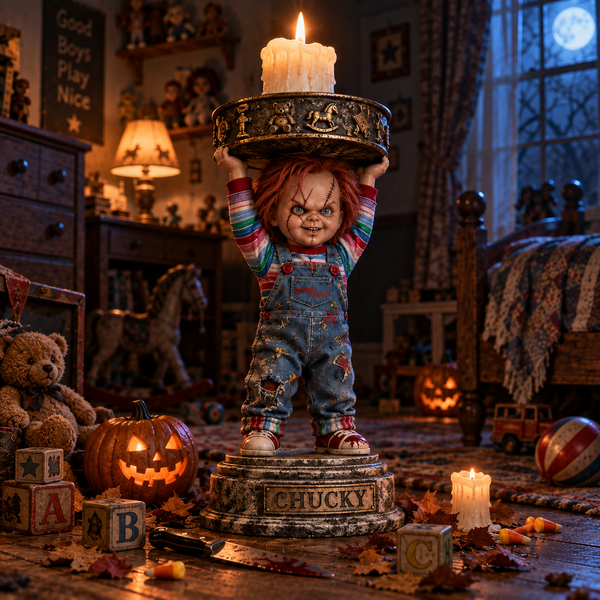 Playtime Doll Candle Holder - Detail