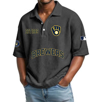 Milwaukee Waffle Baseball Polo